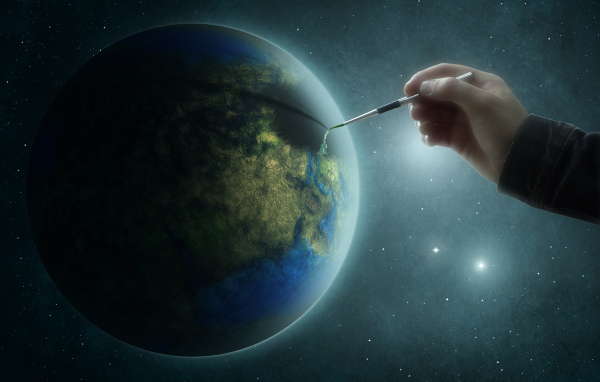 Художник Планета Кисть