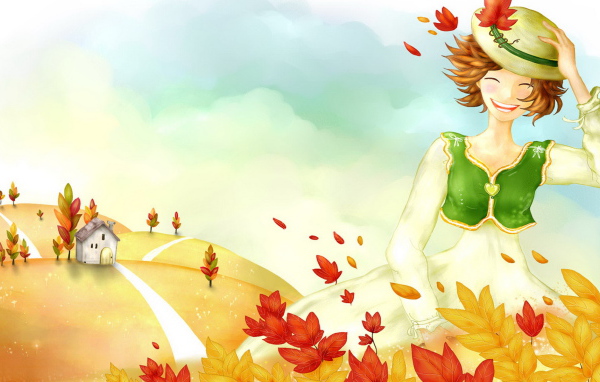 Осенняя улыбка