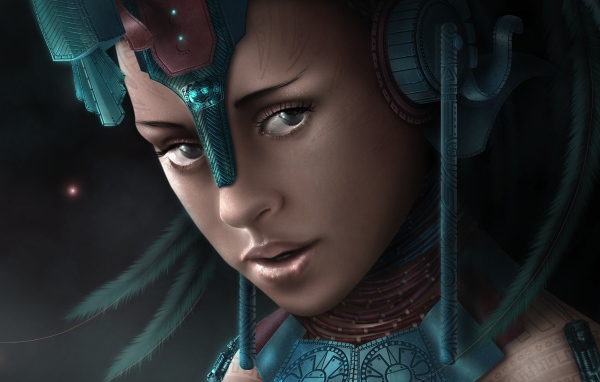 Девушка племени Майя