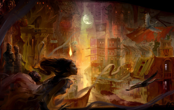 Ночной Шанхай