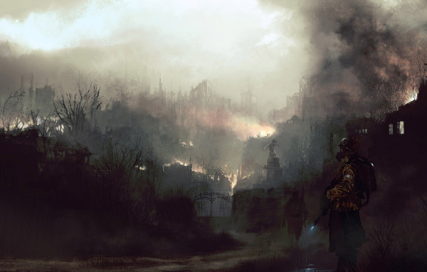 Разрушенный город