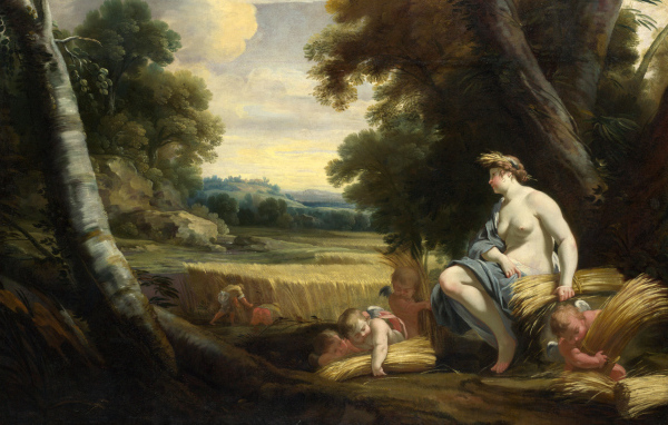 Живопись Дети на поле