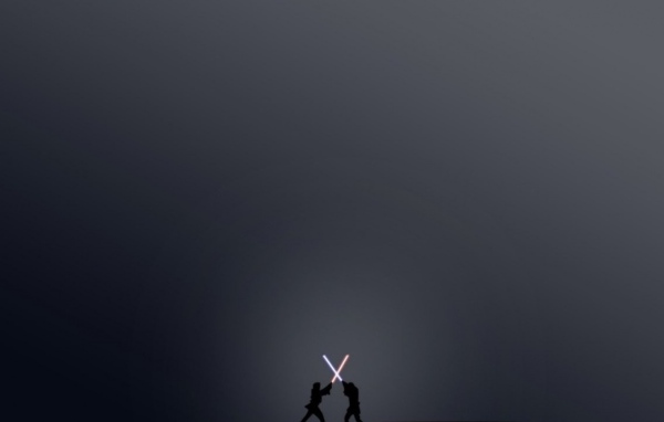 Битва джедая и ситха