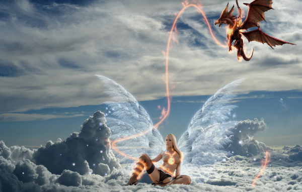 Ангел и ее дракон