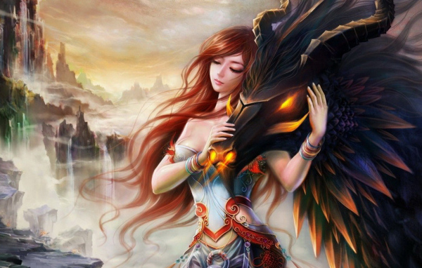 Девушка и дракон