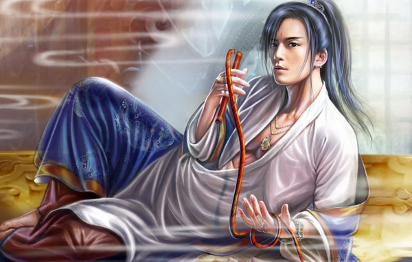 Раскуривая кальян