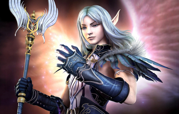 Эльфийская колдунья