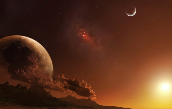 Закат на Пандоруме