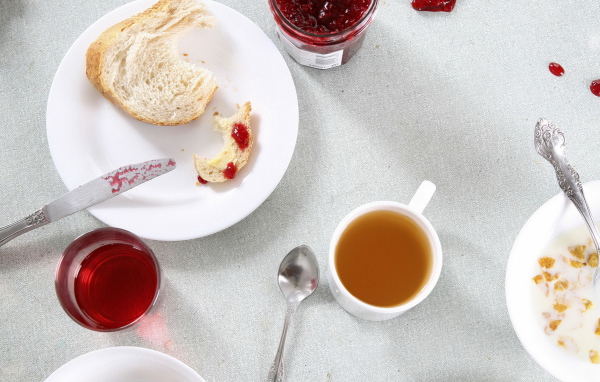Завтрак с джемом