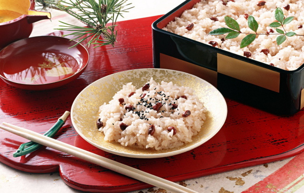 Рис с фасолью