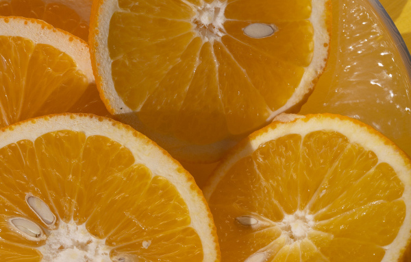 Дольки апельсина