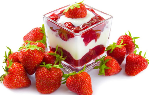 Клубника со сливками