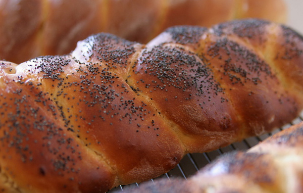 Хрустящий батон с маком