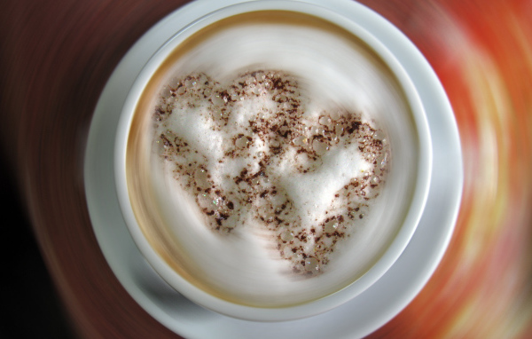 Чашка кофе капучино