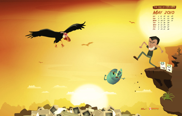 Прощай Explorer, Май 2010