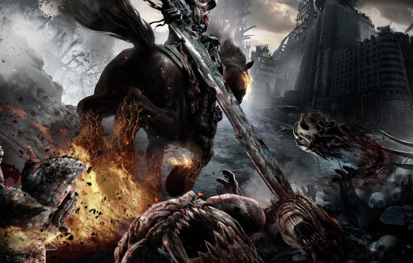 многообещающий экшен Darksiders