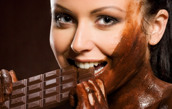 Девушка в шоколаде