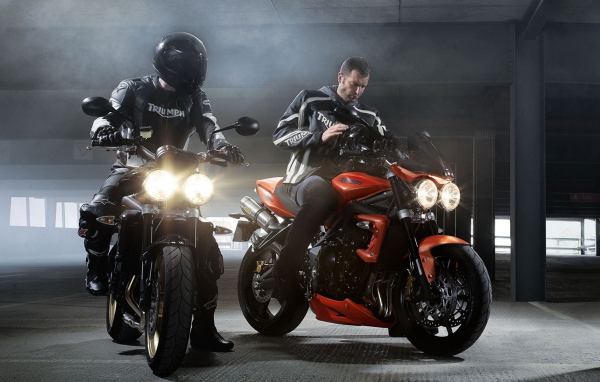 Новый байк Триумф Speed Triple