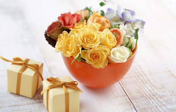 Чаша цветов