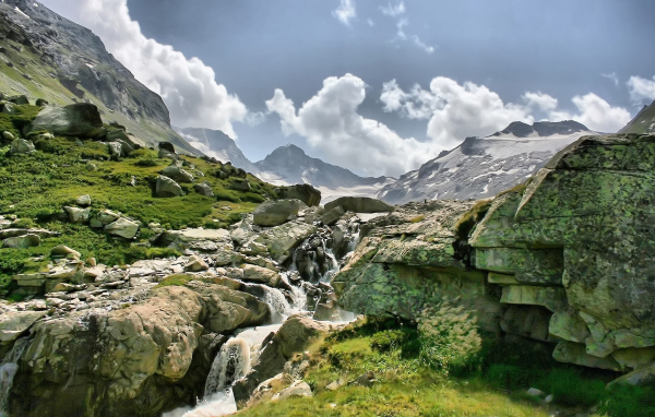 Ручей в горах