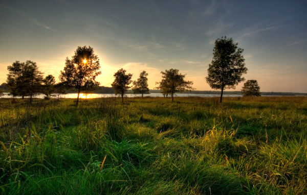 К речке по утру