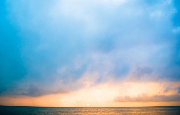 Закат Море Небо