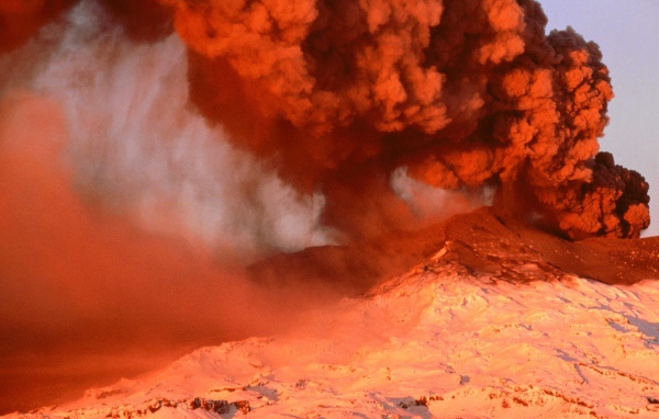 Вулканический пепел