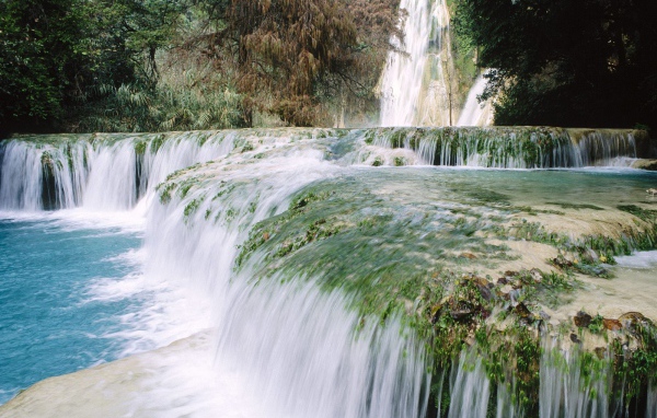 Водопады Minas Vejas Мексика