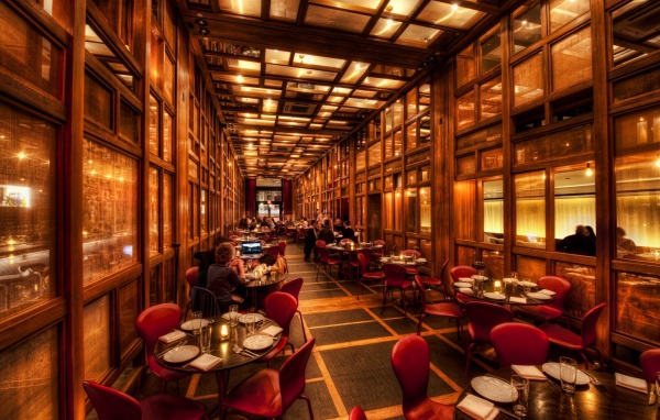 Ужин в ресторане