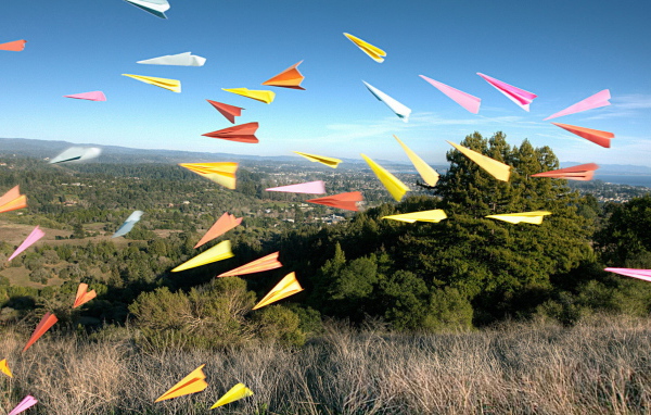 Бумажные самолетики