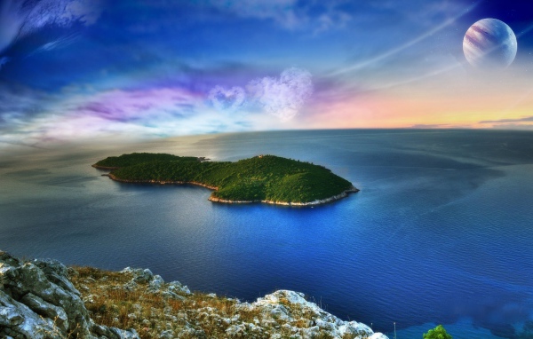 Планета на небе