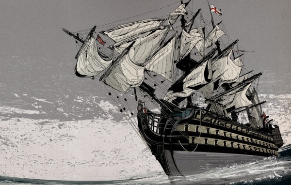 Английский корабль