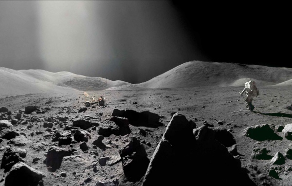 Люди на Луне