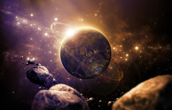 Планета и метеориты