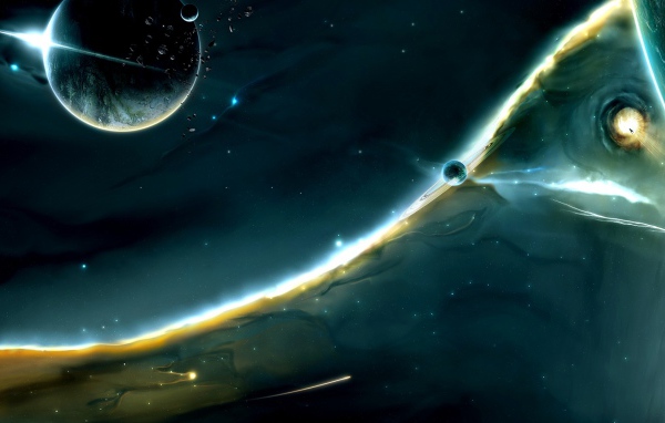 Удаленная галактика