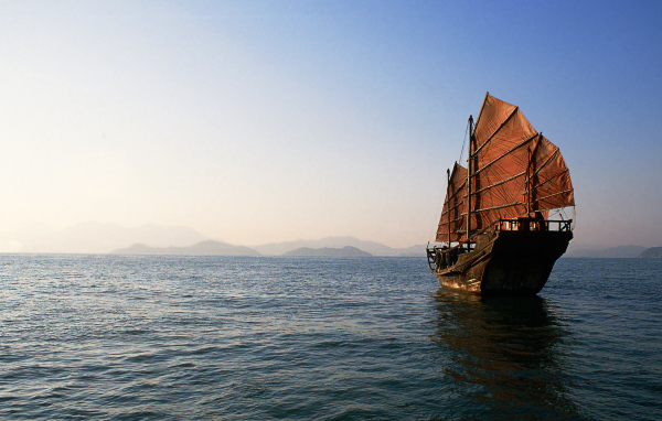 Старинный Китайский корабль