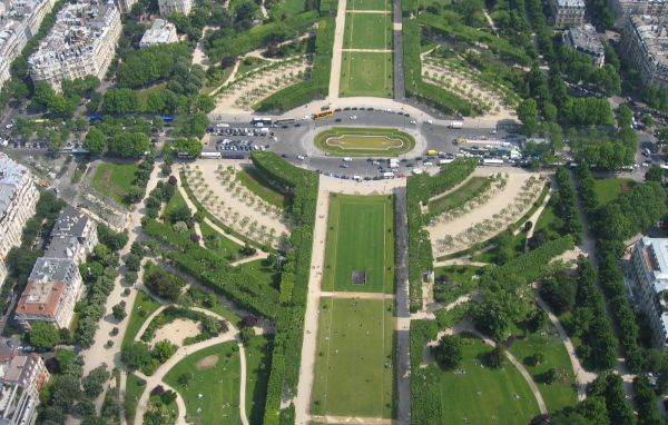 Париж сверху