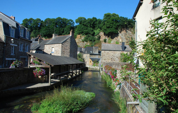 Ручей в деревне