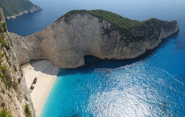 Остров Закинтос, Греция. Бухта Навагио
