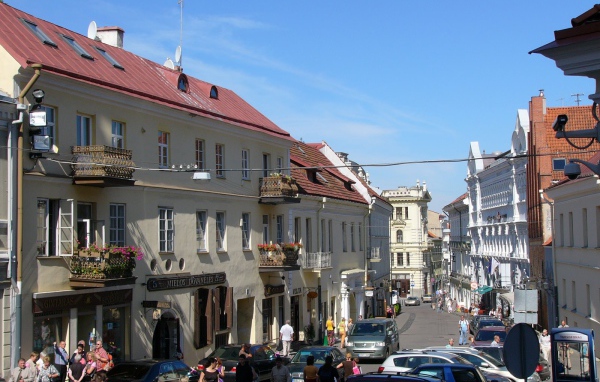 Старые улочки Вильнюса