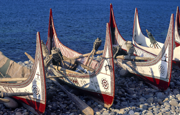 Лодки на побережье Тайваня