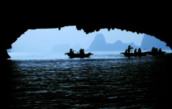 Халонг Бей Вид из пещеры
