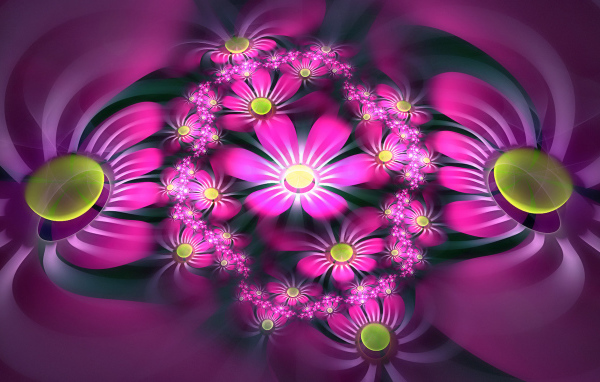 flowers Fraktal