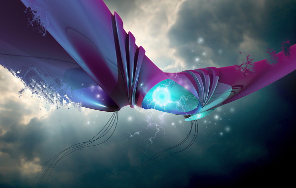 Разряд молнии