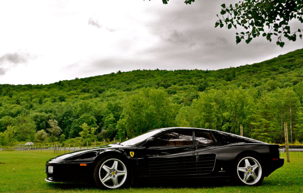 Ferrari черный