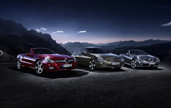 разные Mercedes-Benz