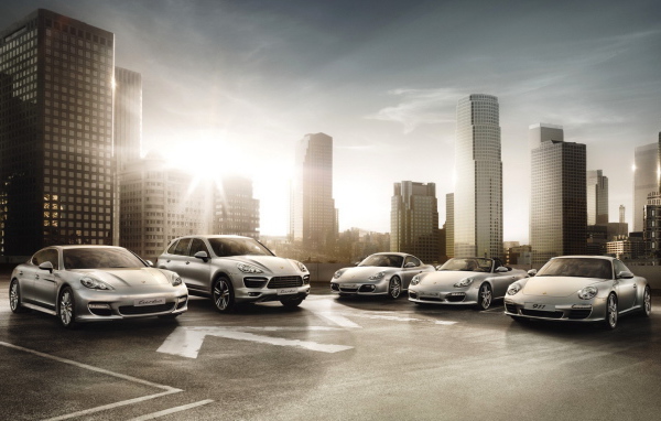 Porsche 911, Boxster S, Cayman S, Cayenne Turbo