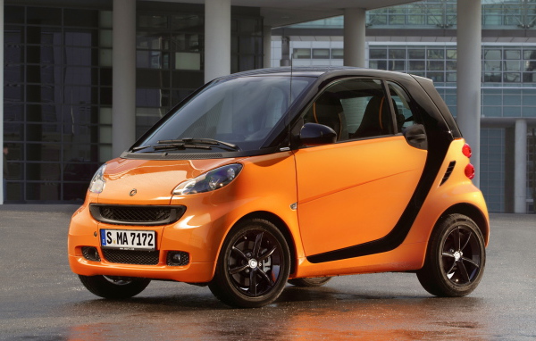 Smart fortwo Night Orange
