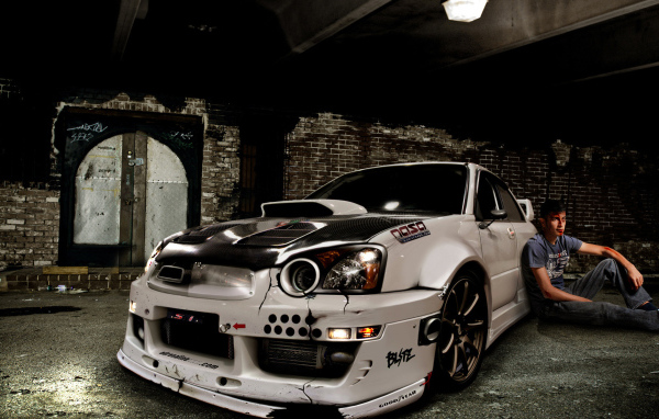 Subaru Impreza Crashed