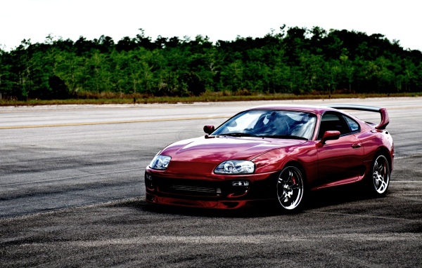 Toyota Supra Red